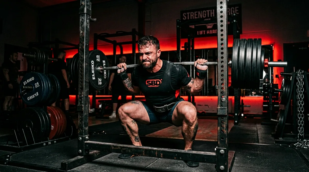 Entrenamiento con barra olímpica